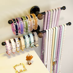 No-Drill Dog Leash Organizer Rack