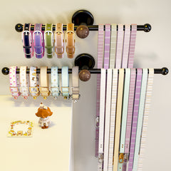 No-Drill Dog Leash Organizer Rack