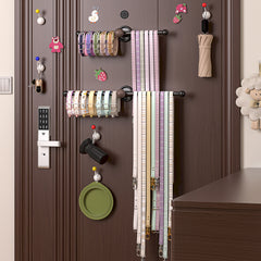 No-Drill Dog Leash Organizer Rack
