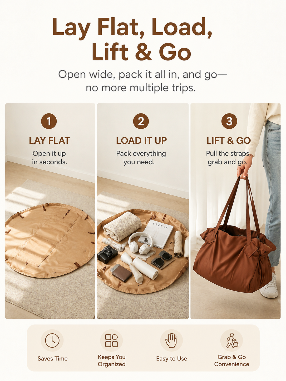 Lift & Go Tote