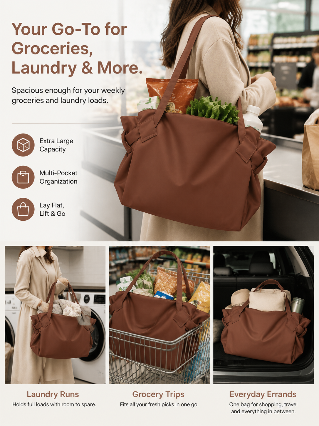 Lift & Go Tote