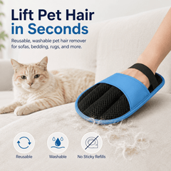 MossMend Reusable Pet Hair Remover Glove - Moss Mend
