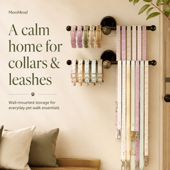 PawNest Pet Leash & Collar Organizer - Moss Mend