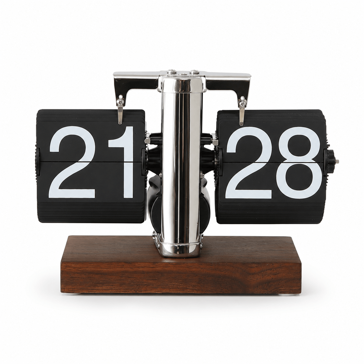 StillTime 24-Hour Flip Desk Clock - Moss Mend