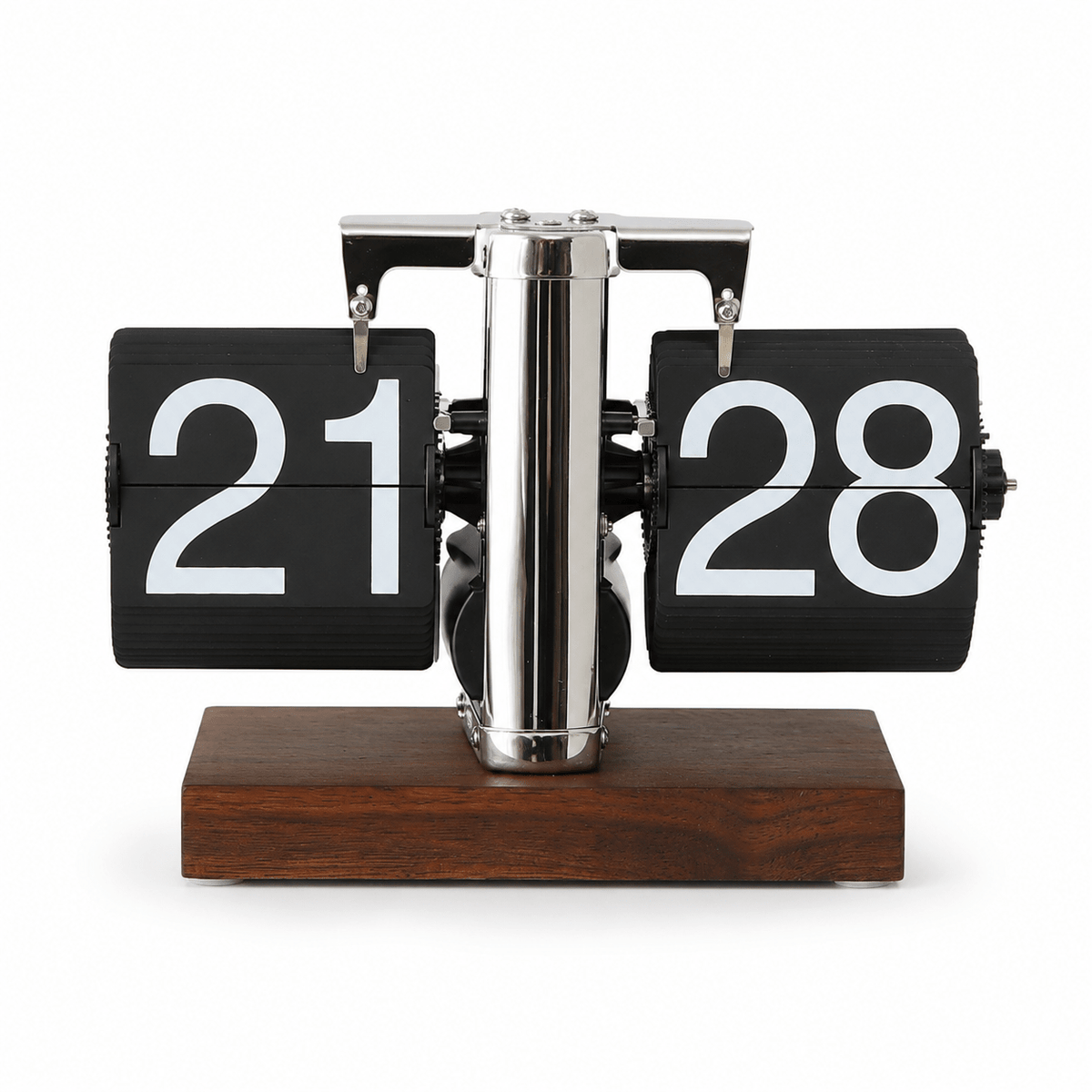StillTime 24-Hour Flip Desk Clock - Moss Mend